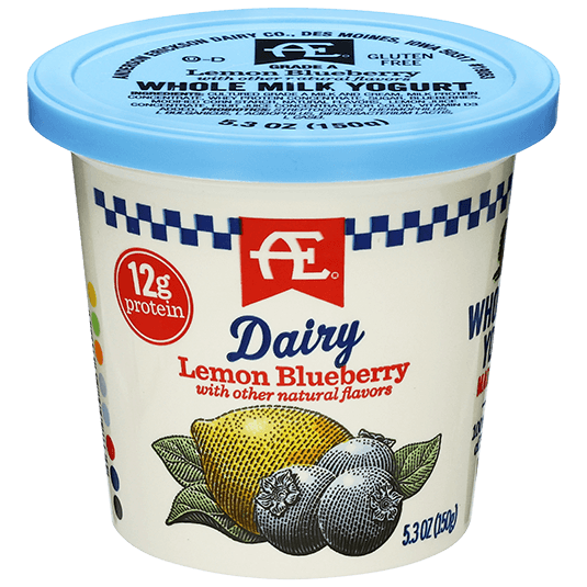 Lemon Blueberry Whole Milk Yogurt