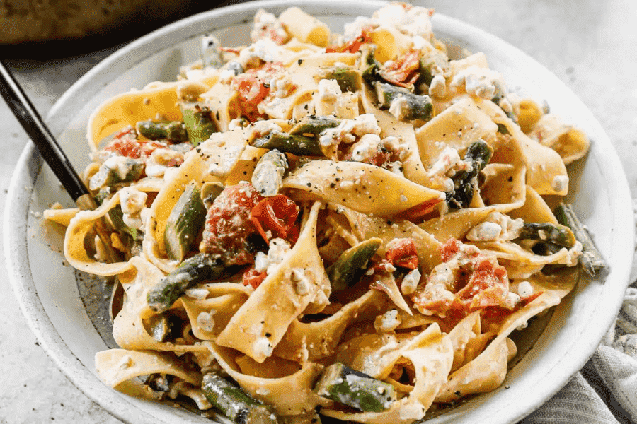 Cottage Cheese Pasta