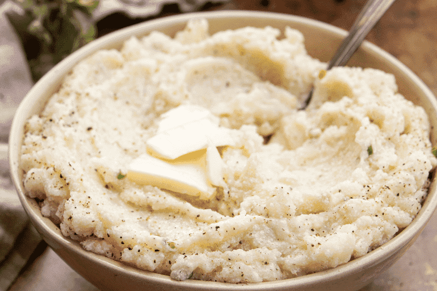 Creamy Cottage Cheese Mashed Potatoes