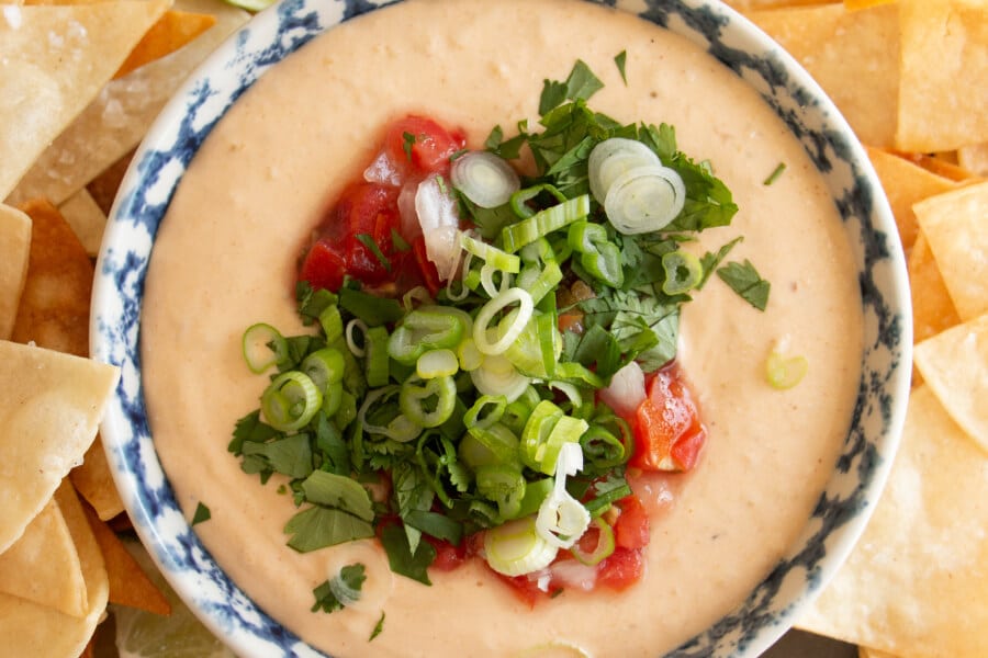 Creamy Cottage Cheese Queso Dip