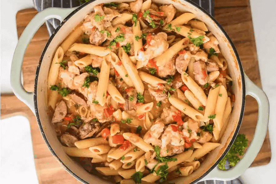 Creamy Jambalaya Pasta