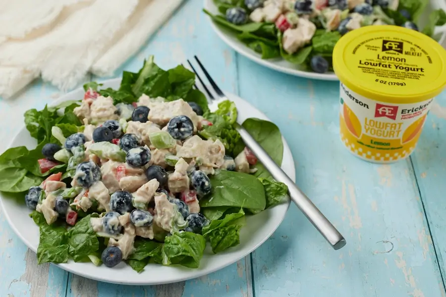 Lemon Blueberry Chicken Salad