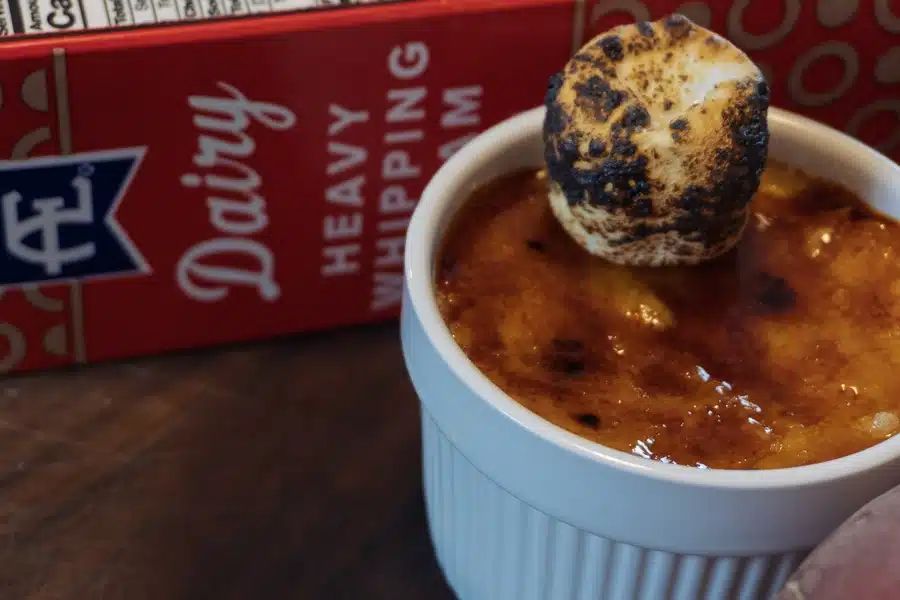 Sweet Potato Creme Brûlée