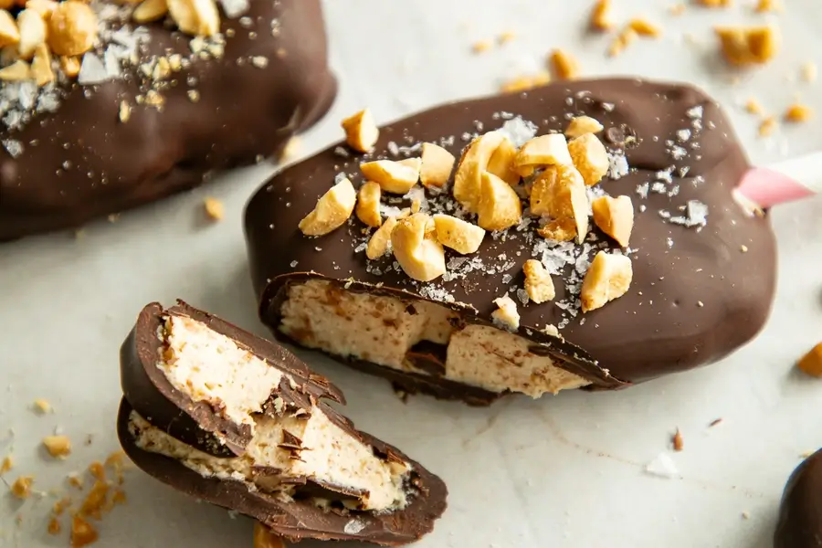 High Protein Frozen Yogurt Buster Bars