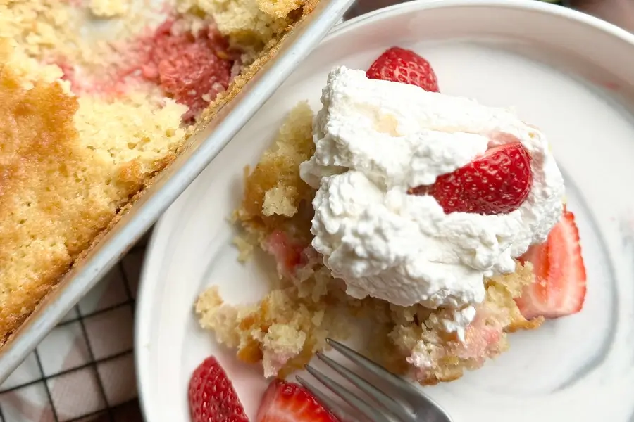 Strawberry Sheet Cake