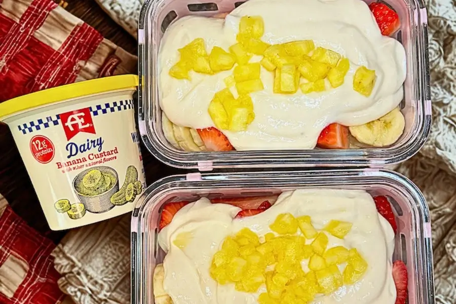 High-Protein Banana Split