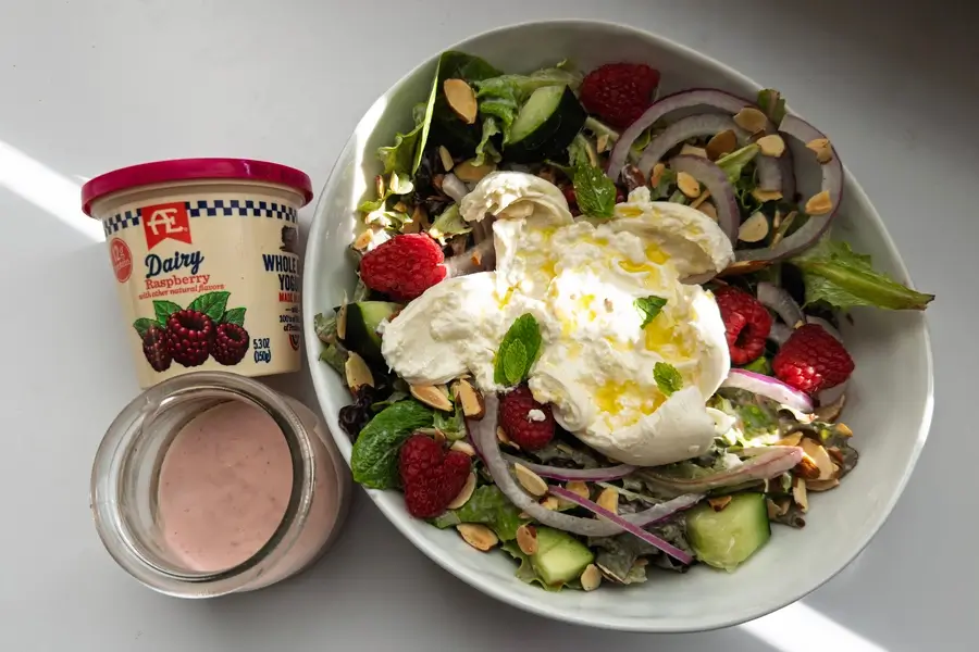 Raspberry Yogurt Vinaigrette
