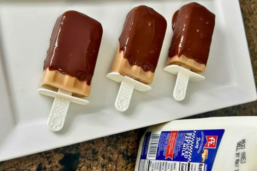 Banana Popsicles