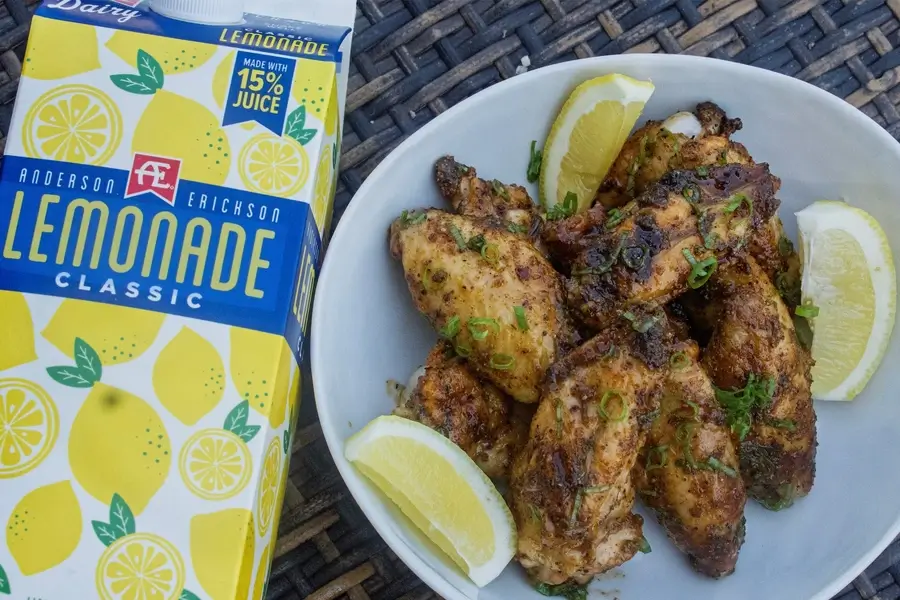 Lemonade Chicken Wings