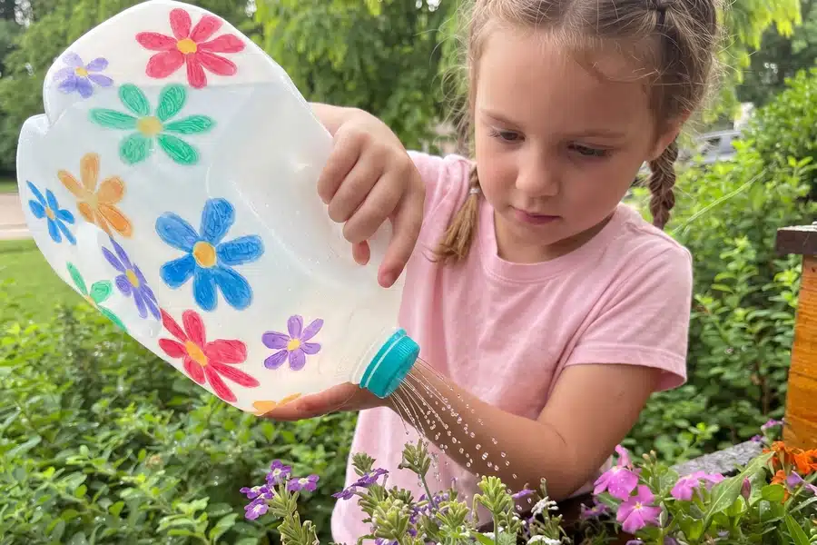 Milk Jug Watering Can 