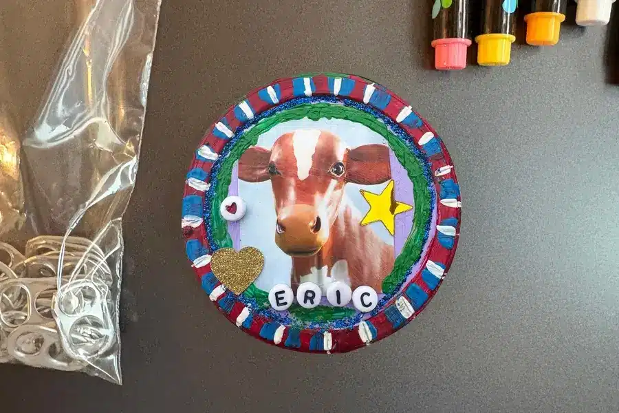Yogurt Lid Magnet 